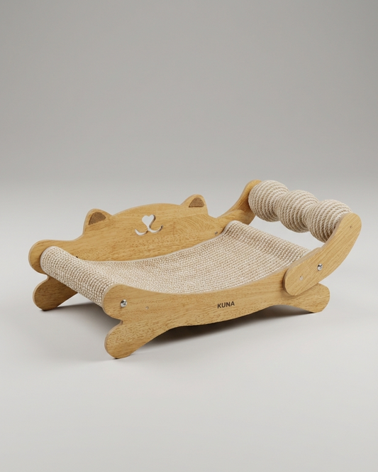 Cama de Madera y Sisal Azahar