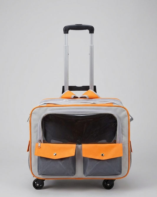 Transportín Estela con ruedas para mascotas