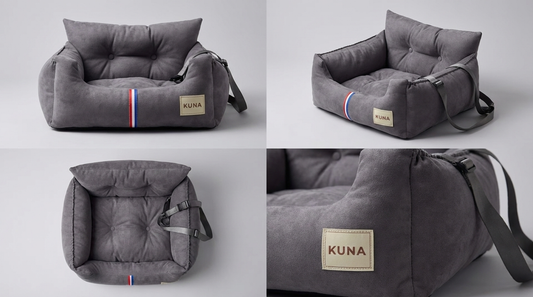 Cama de coche para mascotas