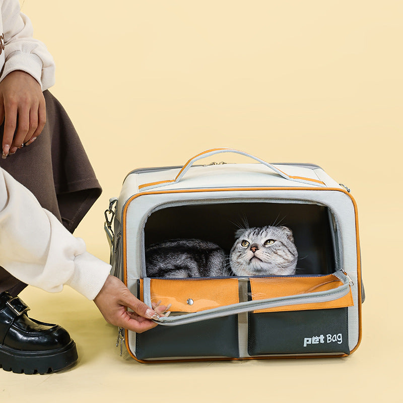 Transportín Estela con ruedas para mascotas