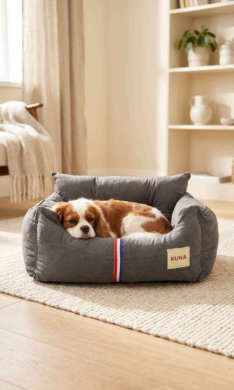 Cama de coche Kuka para mascotas pequeñas