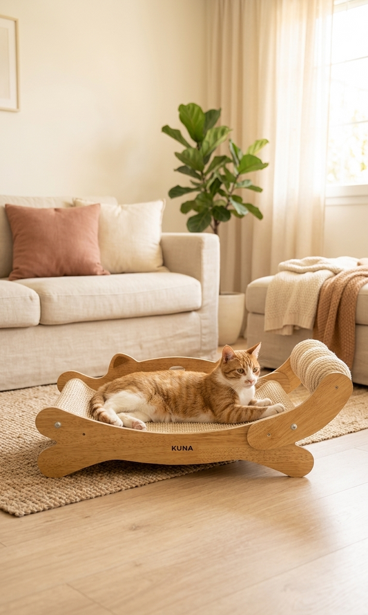 Cama de Madera y Sisal Azahar