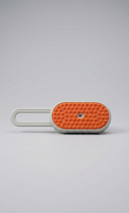 Cepillo Vapor para Gatos perro, 5-In-1 Multifuncional Cepillo a Vapor para Mascotas con Tanque de Agua y Recargable para Desenredar Nudos y Pelos Sueltos en Animales