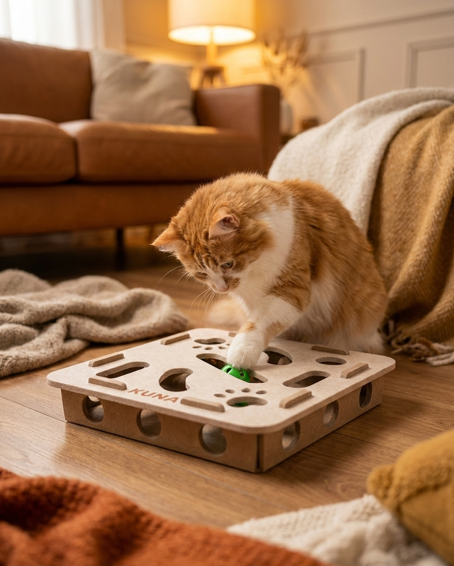 Juguete Interactivo de Inteligencia para Gatos