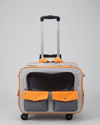 Transportín Estela con ruedas para mascotas