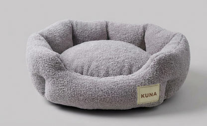 Cama Redonda Suave para Gatos y Perros Pequeños