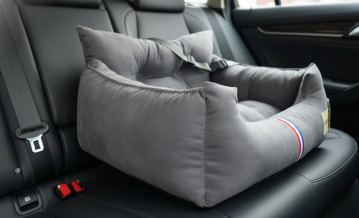 Cama de coche para mascotas